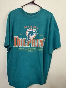 Camiseta deportiva gráfica vintage 1999 Miami Dolphins Lee para hombre XL - Imagen 1 de 4