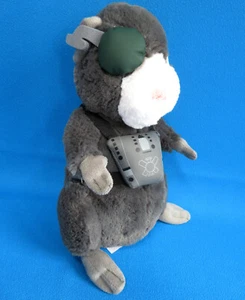 GUINEA PIG BLASTER G-FORCE peluche grigio alto 10" 25 cm DISNEY STORE LONDRA - Foto 1 di 7