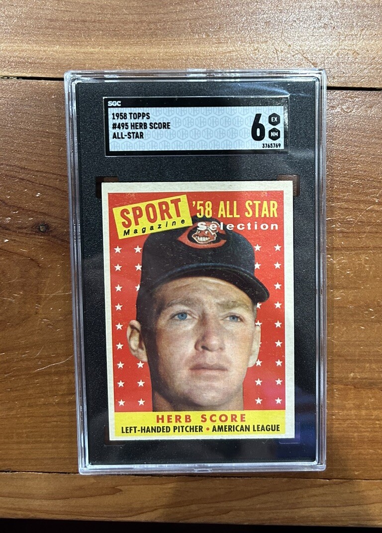 その他 1955 GOLDEN STAMPS HERB SCORE PSA10 1955 GOLDEN STAMPS HERB SCORE PSA10