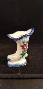piccolo vaso porcellana vintage occupato Giappone - Foto 1 di 4