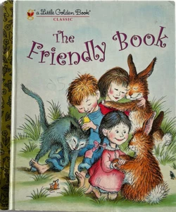 Book Vintage 1982 A Little Golden Book THE FRIENDLY BOOK - Picture 1 of 11