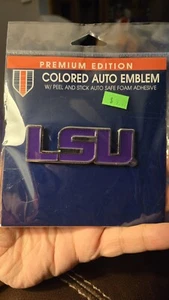 Edición Premium LSU Tigres Color Auto Emblema Nuevo - Imagen 1 de 2