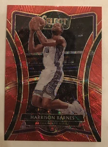 Harrison Barnes 2019-20 Panini Select PREMIER LEVEL RED PRIZM WAVE #188 KINGS - Picture 1 of 2