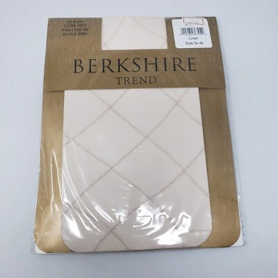 Berkshire Trend Queen Luxe Net meia-calça feminina de linho 3X 4X estampa de argila nylon - Imagem 1 de 2