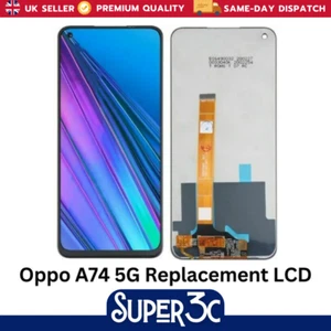 Conjunto de pantalla táctil LCD de repuesto para Oppo A74 5G CPH2197 CPH2263 Reino Unido - Imagen 1 de 1