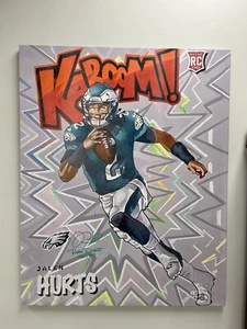 Jalen Hurts Rookie Debut 32x40 — Game Dated, First Snap ***POP 1*** - Picture 1 of 5