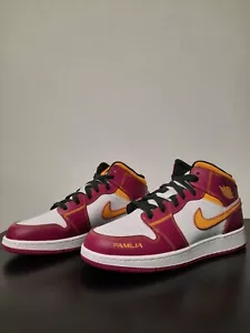 Air Jordan 1 Mid Dia de Los Muertos DC0500-100 size 7Y - Picture 1 of 6