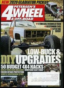 Petersen's 4 Wheel & Off-Road Magazine July 2019 Low-Buck & DIY Upgrades - Picture 1 of 2