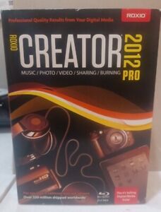 Lot of 2 New Roxio Creator 2012 Pro DVD 