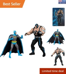 7" Batman vs Bane Action Figure 2-Pack - DC Multiverse Collectible Set - Picture 1 of 13