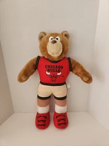 VINTAGE 1993 GOOD STUFF CORP CHICAGO BULLS STOFFTIER BÄR PLÜSCHTIER - Bild 1 von 6