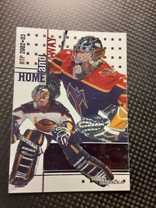 02-03 ITG Be A Player Between Pipes Home and Away MILAN HNILICKA # 122 Thrashers - Picture 1 of 1
