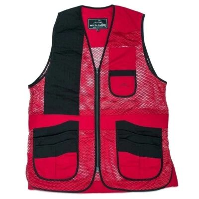 Wild Hare Heatwave Mesh Vest- Red - Image 1 of 2