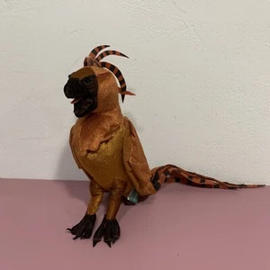 Harry Potter Plush Fawkes Phoenix Brown Bird Formable Feet Claws - Picture 1 of 10