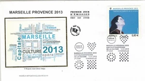 2013 - Seidenumschlag Fdc 1. Tag ** Marseille Provence - Briefmarke. Yv.4713 - Bild 1 von 1
