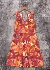 Marmot Dress Large Womens Floral Active Stretch Hiking Tennis Golf