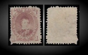 1868 NEWFOUNDLAND EDWARD VII AS PRINCE WALES 1C BROWN-PURPLE MNG SCT. 32A SG.35 - Picture 1 of 1