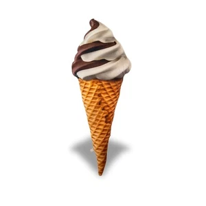Ice Cream Cone Plush Pillow Back Cushion 21" Dessert Theme Decor Cute Treat - Picture 1 of 7