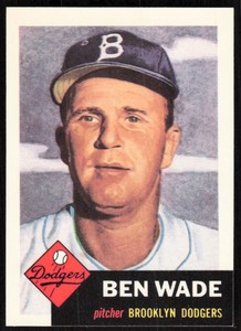 1991 Topps Archives 1953 #4 Ben Wade   - FREE SHIPPING