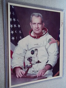 Donald Slayton ASTP Vintage Red #rd Photo on Kodak Paper - Bild 1 von 2