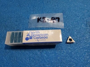 NORTH AMERICAN CARBIDE  TPQW16T308-NEW (TPGW-32.52) GRADE NS558, INSERTS  - Picture 1 of 5