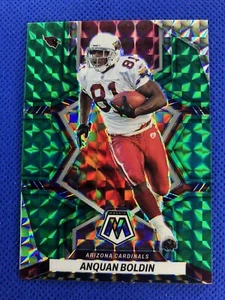 2022 #6 Anquan Boldin Panini Mosaic Football Green Mosaic Prizm - Imagen 1 de 2