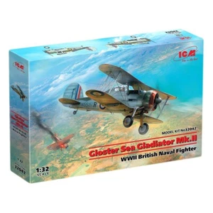 Kit modelo ICM 32042 1:32 Gloster Sea Gladiator Mk.II WWII British Naval Fighter - Imagen 1 de 14