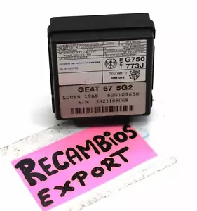Unidad de control del inmovilizador Mazda GE4T675G2 GE4T 65 5G2 52010365C - Imagen 1 de 4