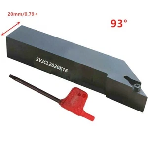 93° SVJCL 2020K16 left hand CNC External Turning Tool Holder for VCMT16 inserts - Picture 1 of 3