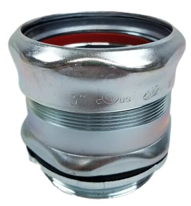 3 Southwire 658SRT 3" EMT RT Connect/Wet Location Stahl Kompression regendicht NEU - Bild 1 von 5