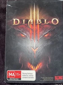 diablo 3 small box complete Game, Manual, Pad, Guest Cards PC 2012 blizzard VGC - Picture 1 of 12