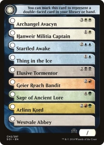 SOI Shadows over Innistrad CH2 Checklist 2 for Double-sided Card | NM | MTG - Picture 1 of 1