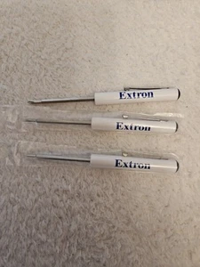 New Extron Pocket Screwdriver Tech Tweaker Flat & Philips Pocket Clip Lot of 3 - Picture 1 of 3