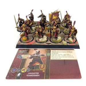 x13 Gardes Lannister Plastique Edge Game of Thrones | P-00KX1 - Picture 1 of 4