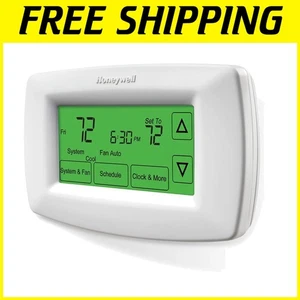 Energy-Saving Touch Thermostat, White - Picture 1 of 3