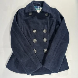 Aeropostale RN#126671 Damenmantel blau Wollmischung Größe Medium  - Bild 1 von 24