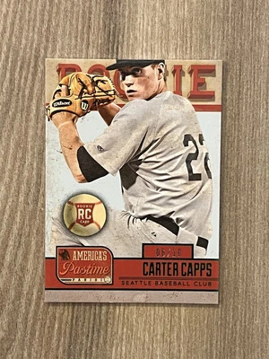 2013 Panini America's Pastime Carter Capps /10 #177 Rookie Card - Image 1 of 4