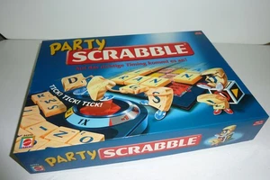 Party Scrabble -  Mattel 2004 - Vollständig - Top Zustand - Bild 1 von 15