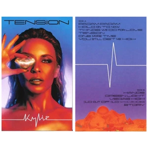 Kylie: Tension - Limited Edition Blue Cassette Album with Alternative Artwork - Picture 1 of 2