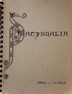 Multi-Media Fanzine "Satyrnalia 1" SLASH Wild West Star Trek TOS Miami Vice 1992 - Bild 1 von 3