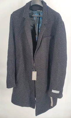 Пальто Michael Kors мужское 44L темно-серый Heath Madison шерстяная смесь Slim Fit куртка - Изображение 1 из 4