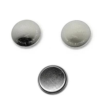 2x Rechargeable Li-ion Battery Button/Coin Cell 3.6V 120mAh LIR2450 For CR2450 - Image 1 of 4
