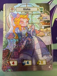 Neopets Battledome TCG Royal Girl Aisha / RG Aisha Royal Rare Alternate Art - Picture 1 of 1