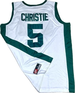 MAX CHRISTIE JERSEY MICHIGAN STATE SPARTANS ADULT LARGE NEW LAKERS MAVS QTY - Picture 1 of 2