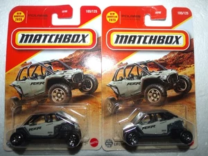Matchbox 2025 Nuevo Modelo 2025 Polaris RZR Pro R 4 Sport lote de 2 muy buen estado - Imagen 1 de 1