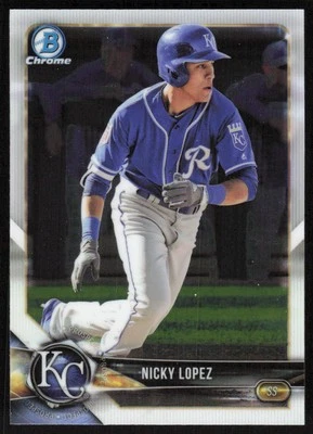 2018 Bowman Draft Chrome #BDC-54 Nicky Lopez   - FREE SHIPPING - Image 1 of 2