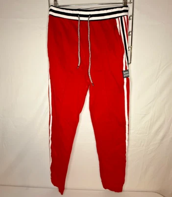 BKX Ricky Singh Joggers Red  Size Medium Unisex New without tags - Image 1 of 4