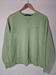 Tommy Hilfiger Green Crewneck Sweatshirt Womans Size XL - Picture 1 of 6