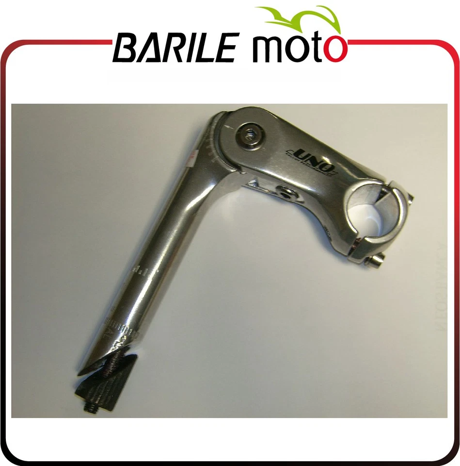 Attacco Manubrio / Pipa / Piantone Regolabile Alluminio Silver City 22,2 x 90 mm - Immagine 1 di 1