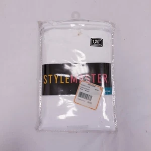 VINTAGE StyleMaster Curtain Rod Voile Rod Pocket Panel  - Picture 1 of 3